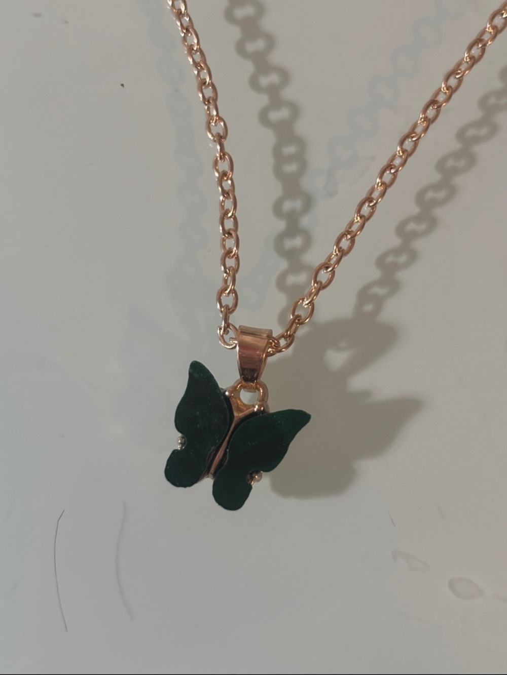Green Butterly Necklace